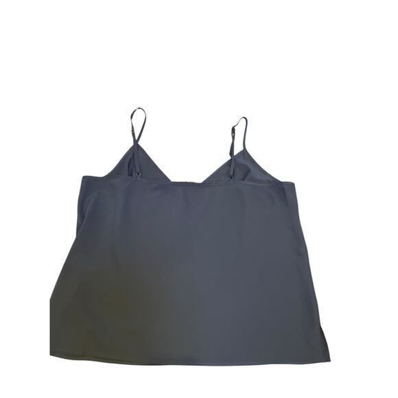 NWOT Veronica Beard Blue 100% Silk Camisole Blouse, Adjustable Straps 10 - Picture 12 of 15